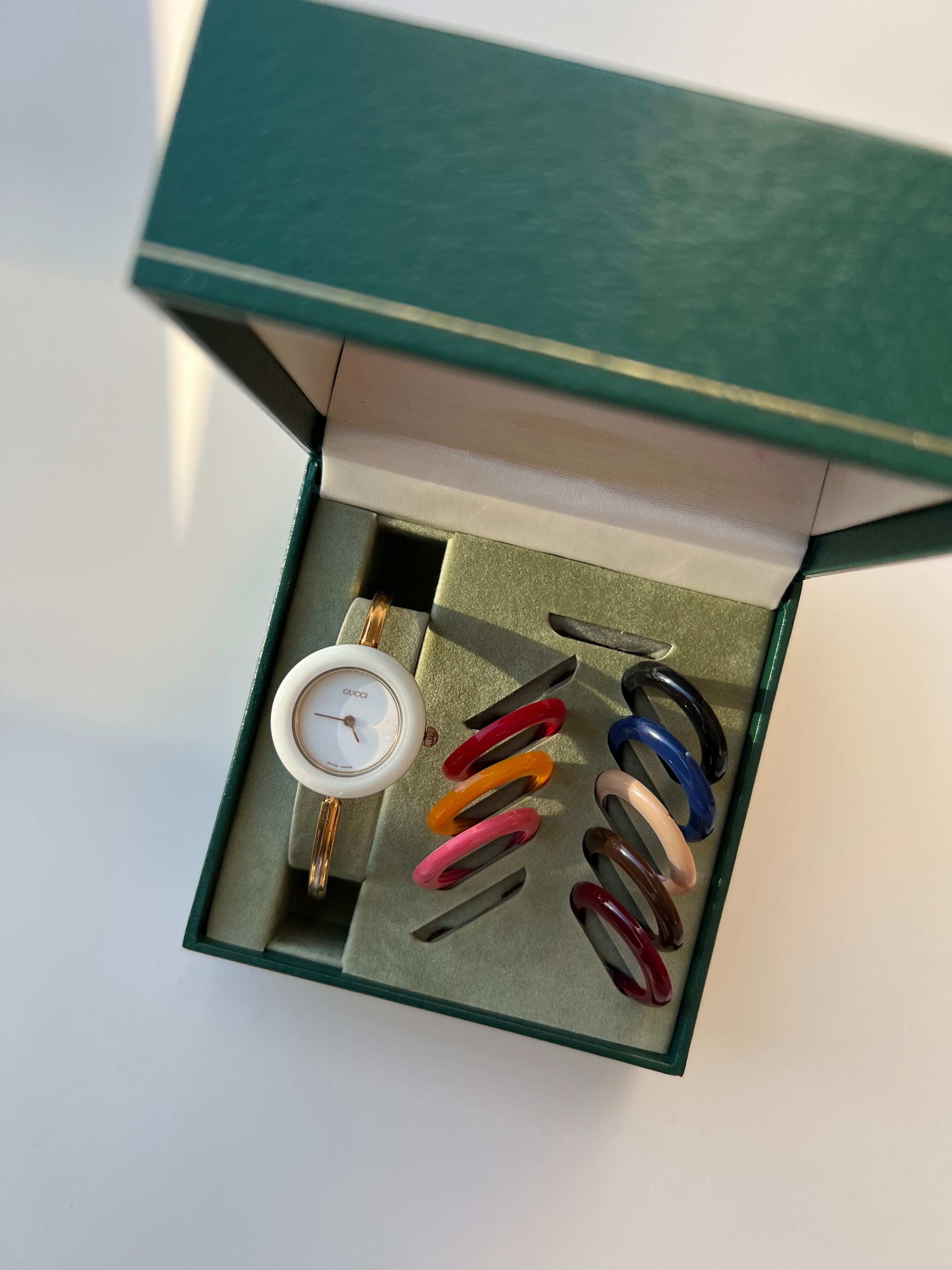 Interchangeable Bezel 9 colors Watch Accessories in Gold