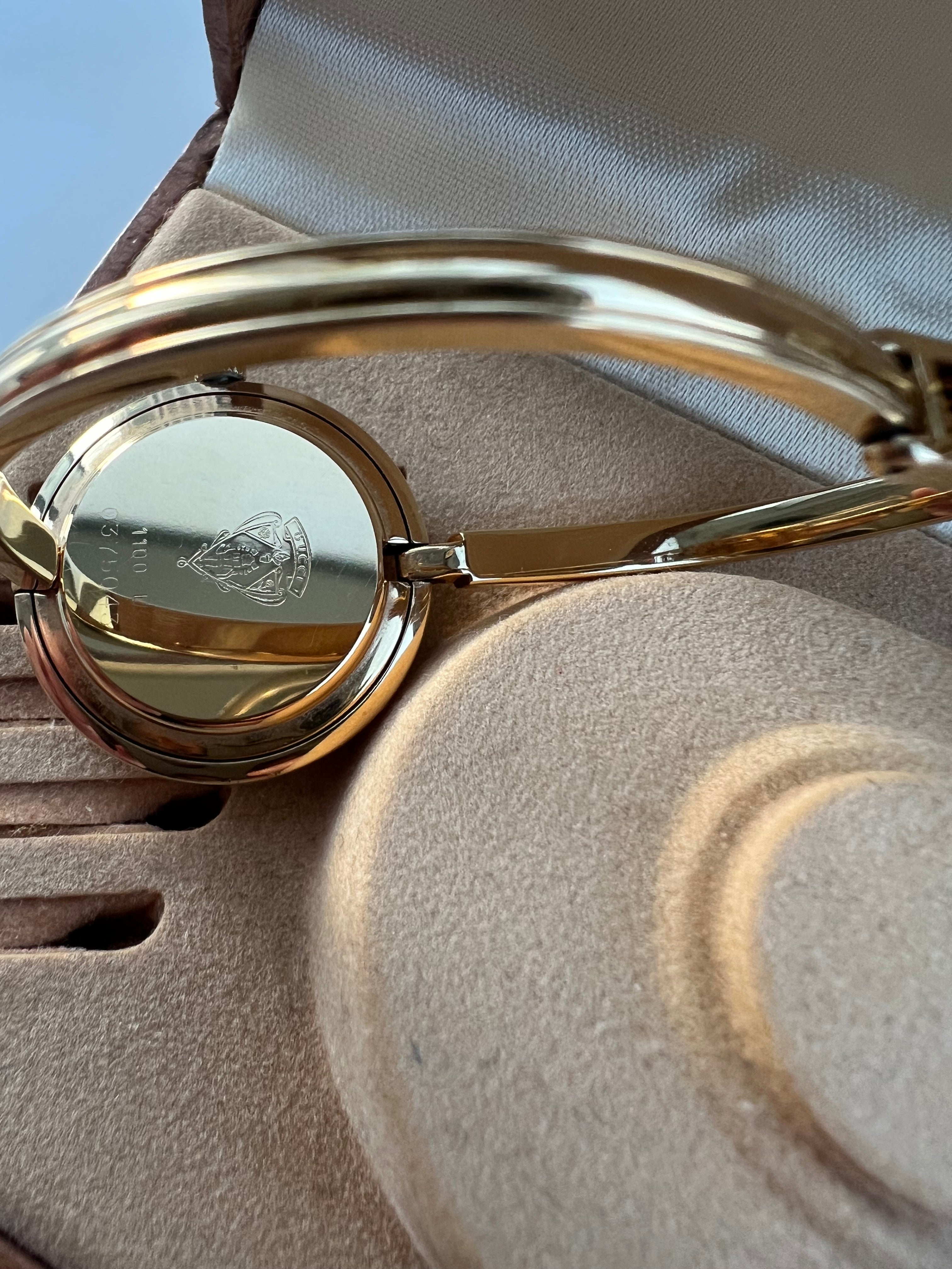  1100L Gold Interchangeable Bezel Watch Set in 12 colors