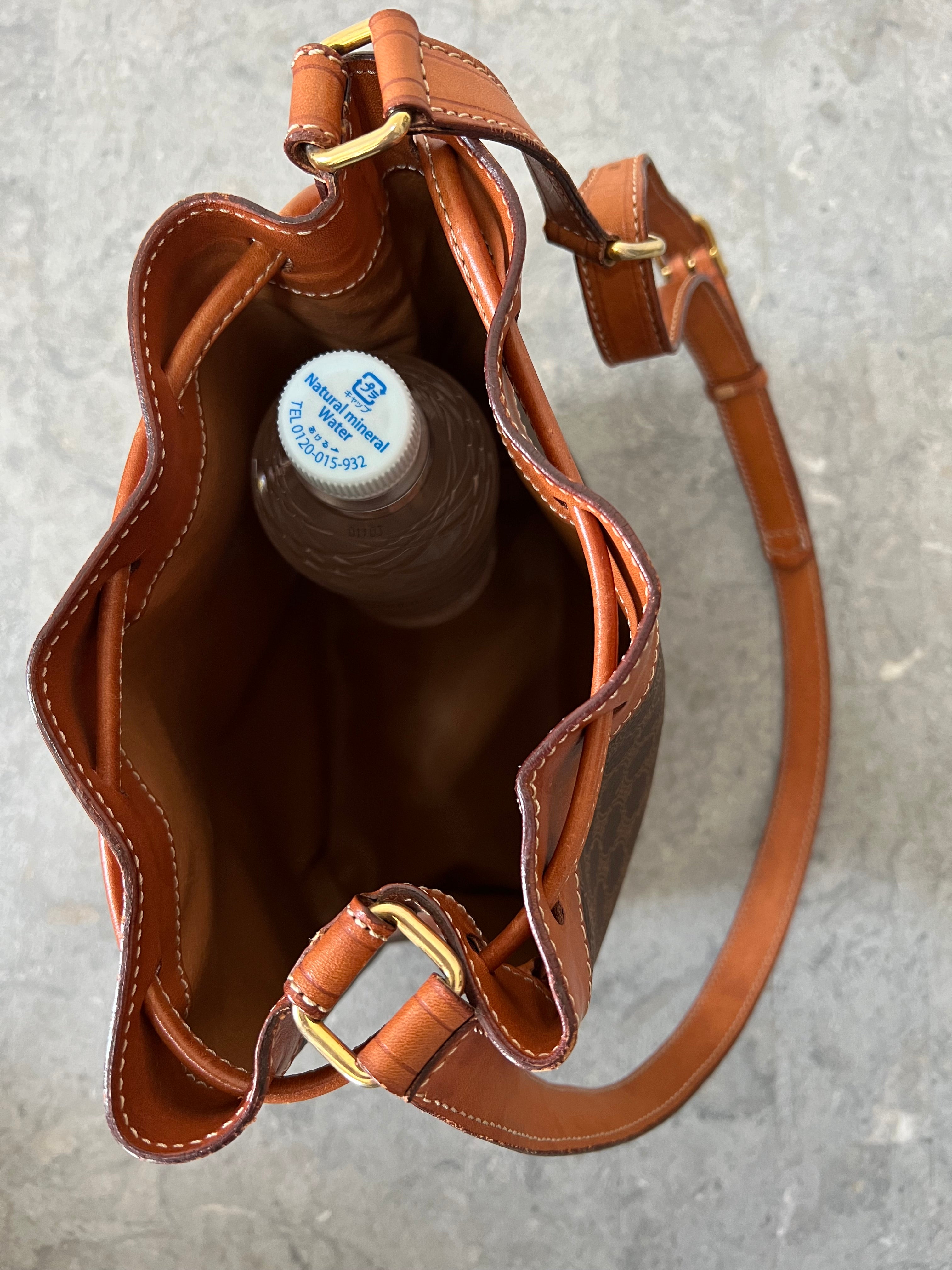 Mini Triomphe Drawstring Shoulder Bag / Crossbody Bag