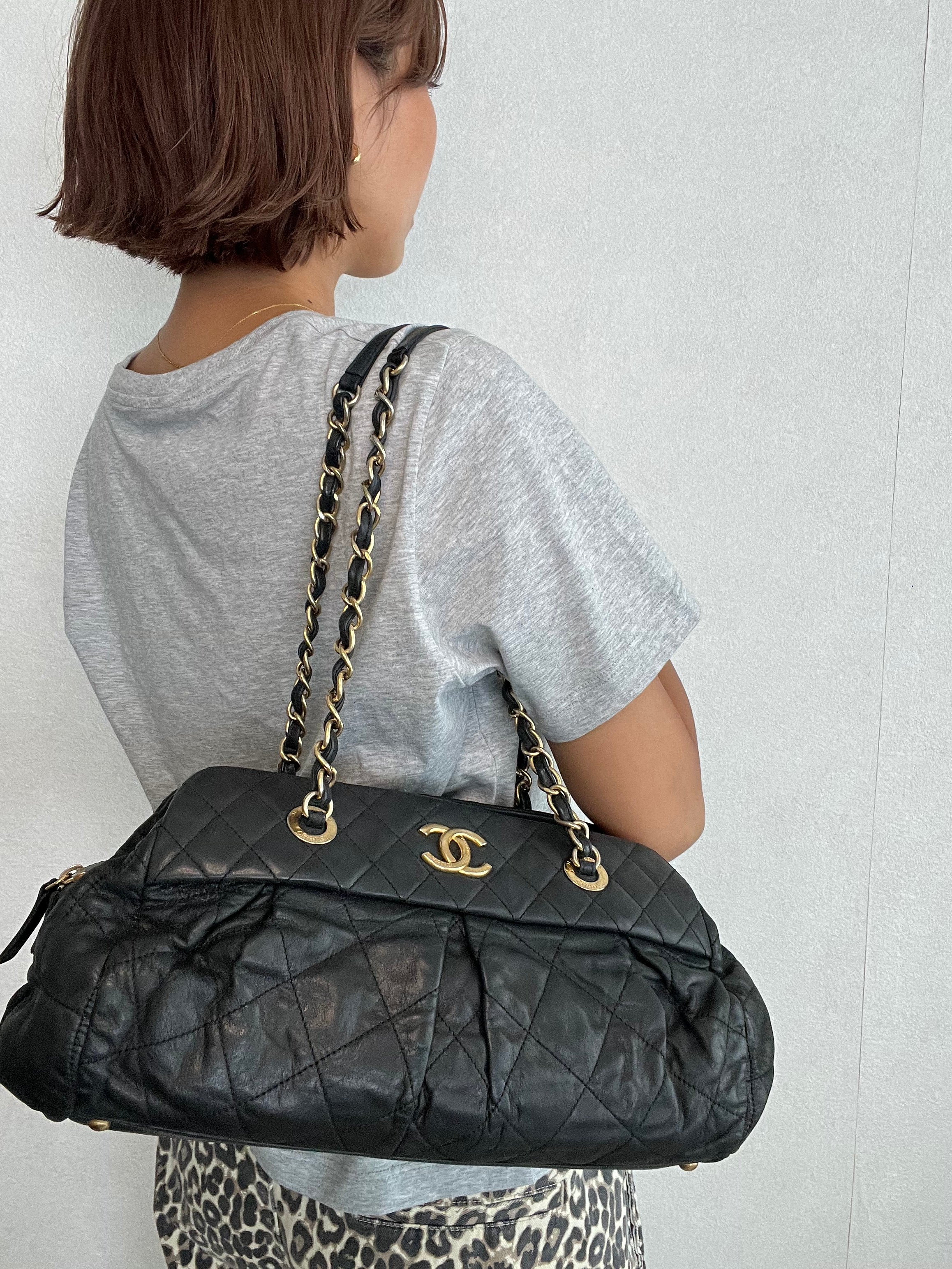 Y2k Chic Quilt Bowling Bag
