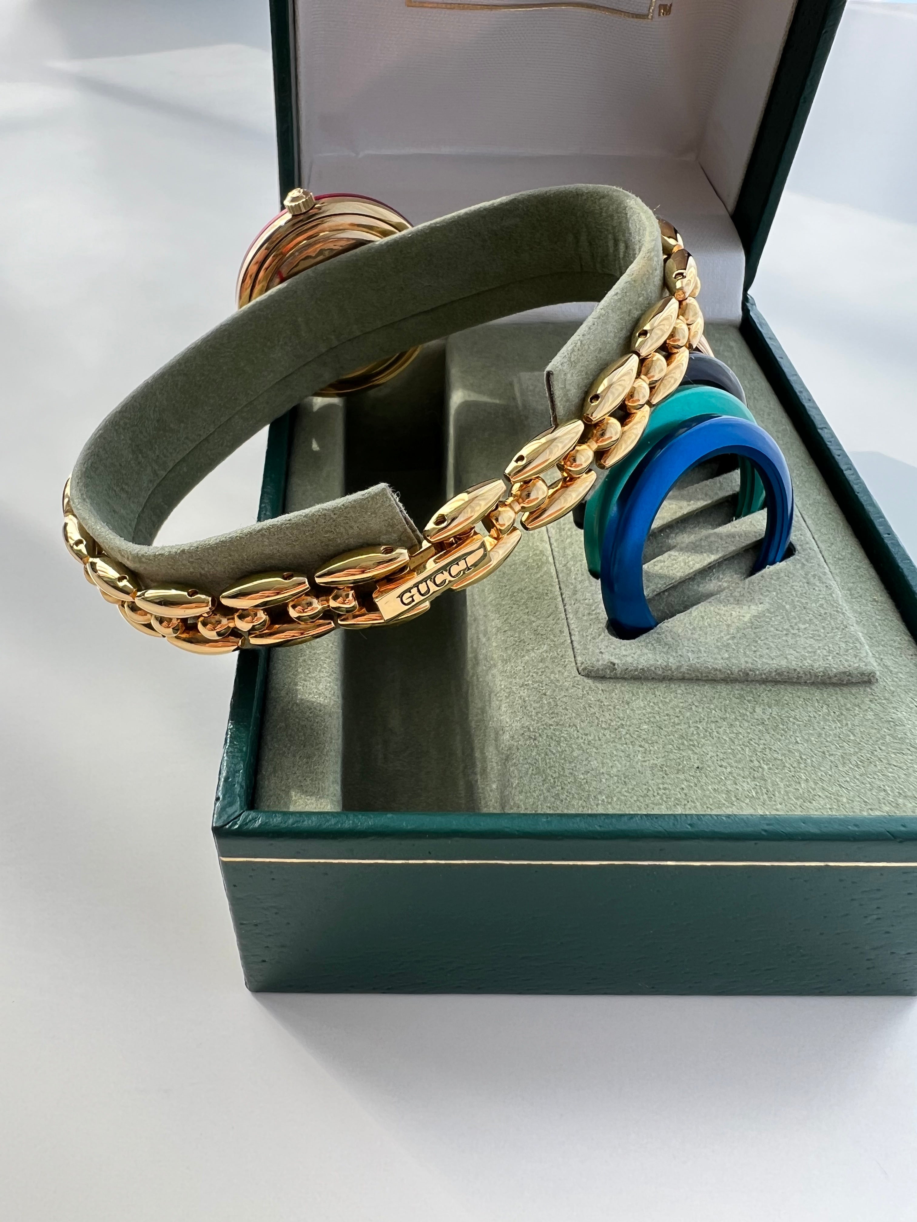 Interchangeable Bezel 6 colors Watch Accessories in Gold