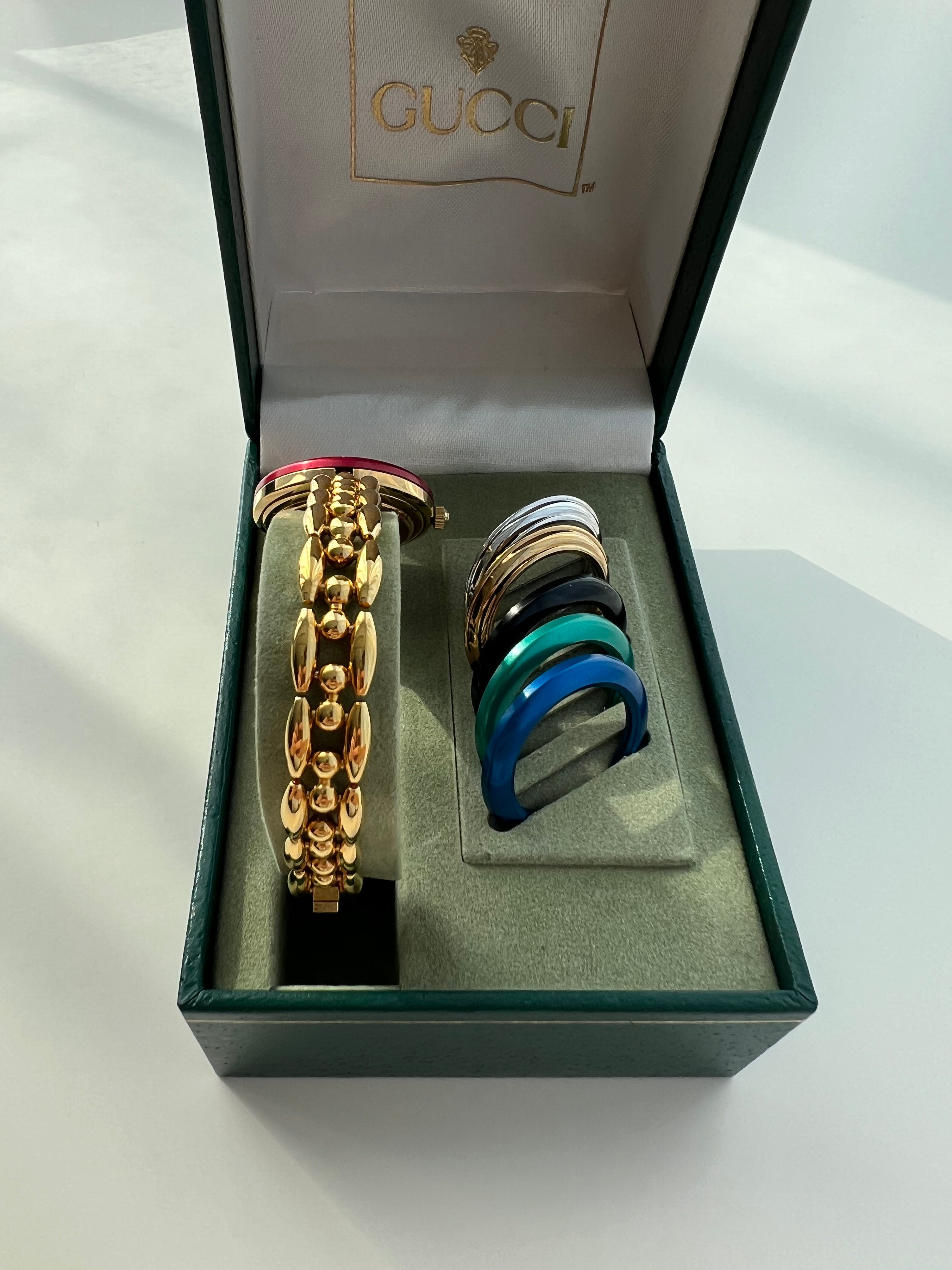 Interchangeable Bezel 6 colors Watch Accessories in Gold