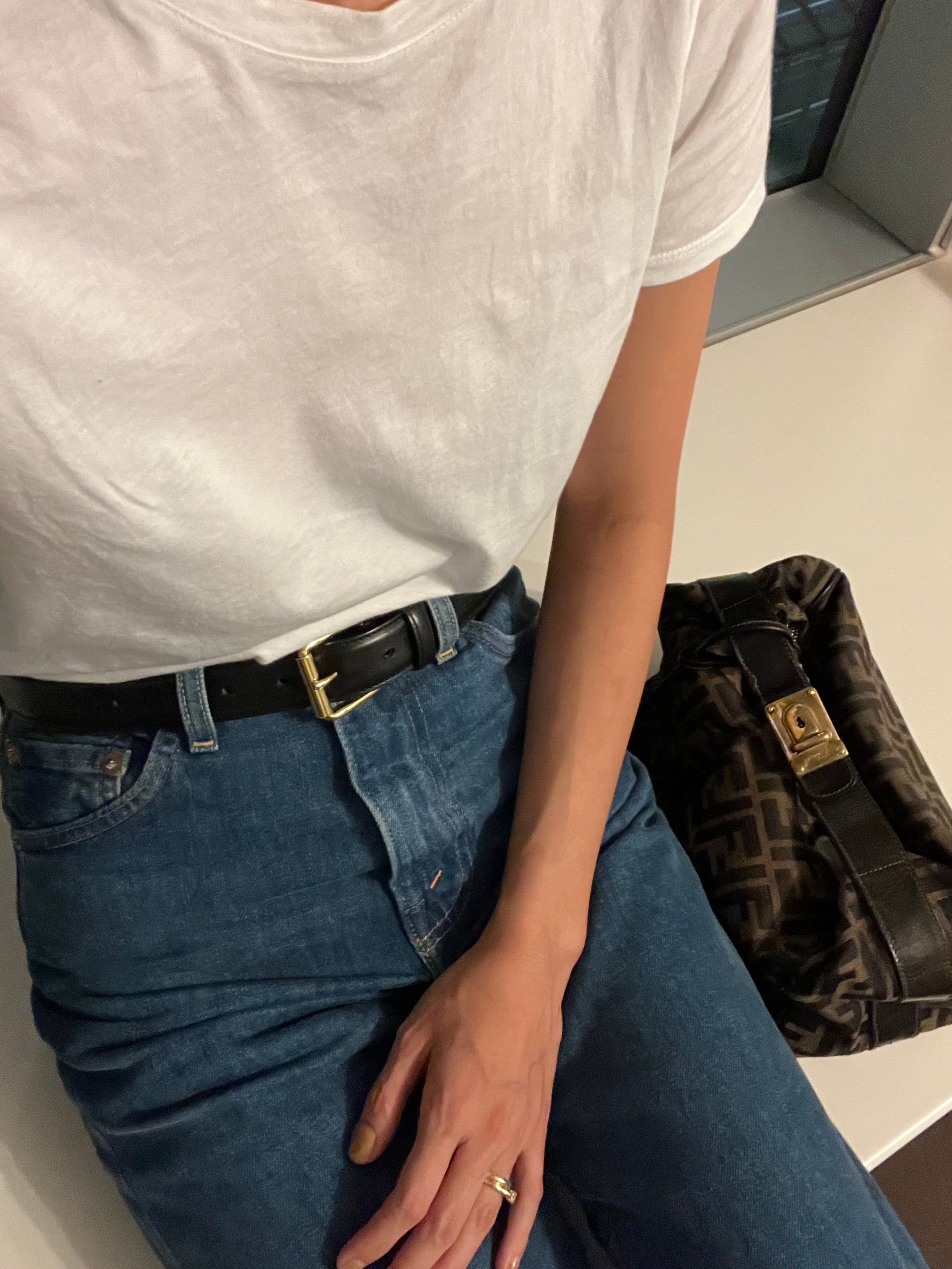 Zucca Vanity Accessory Pouch Bag with a lock