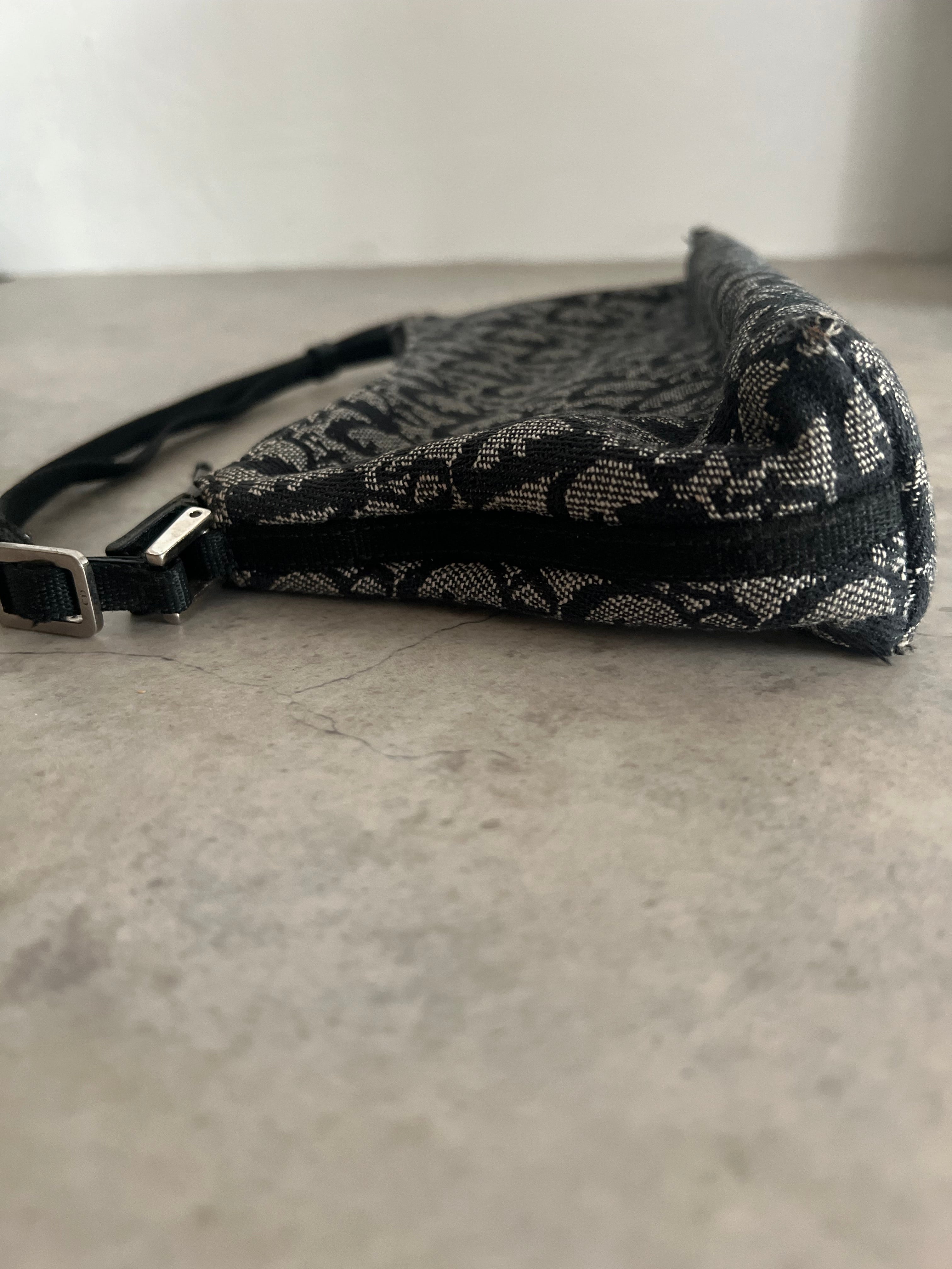 Trotter oblique mini pochette — John Galliano era