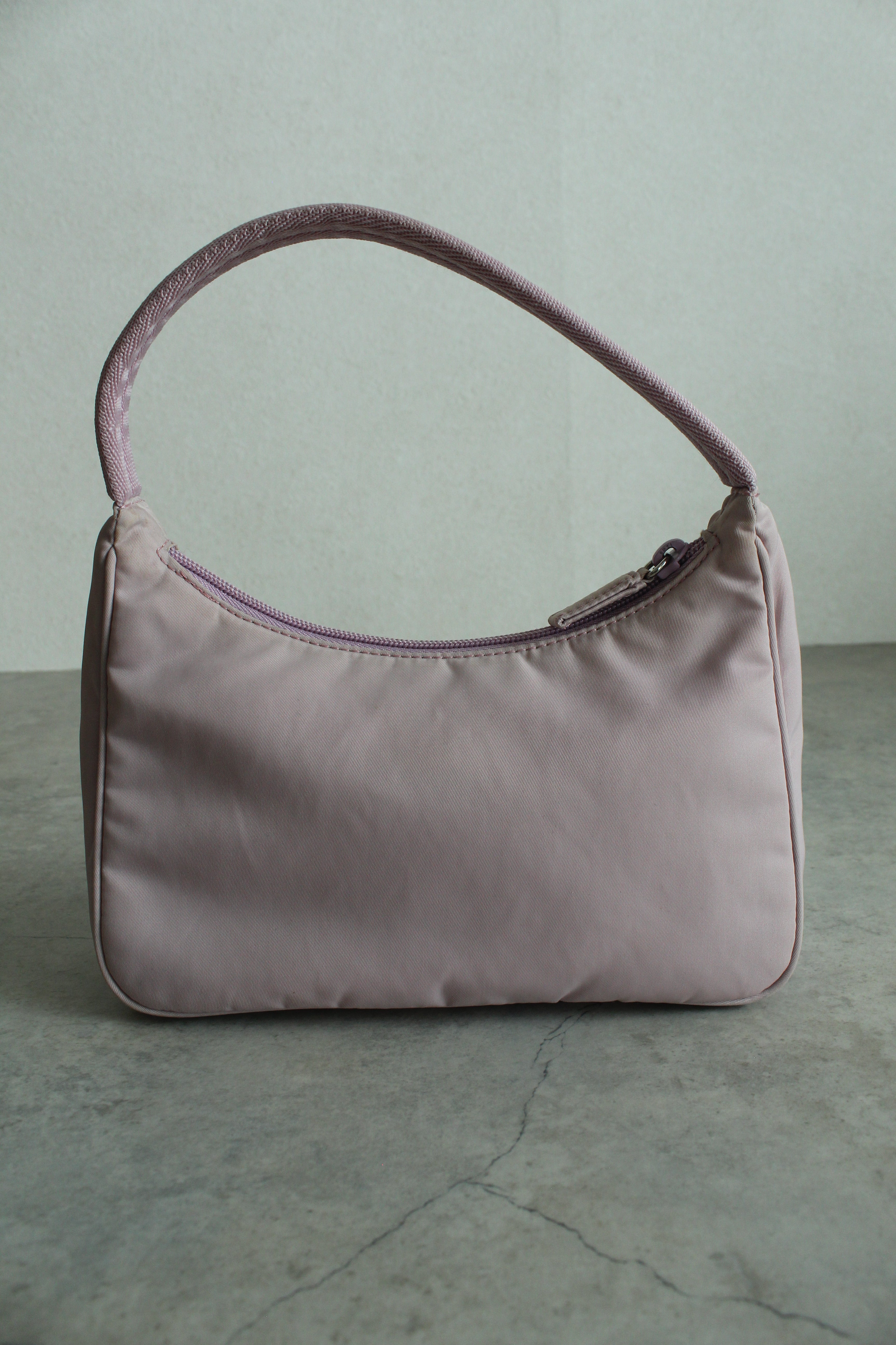 Y2k Pink Nylon Accessory Bag