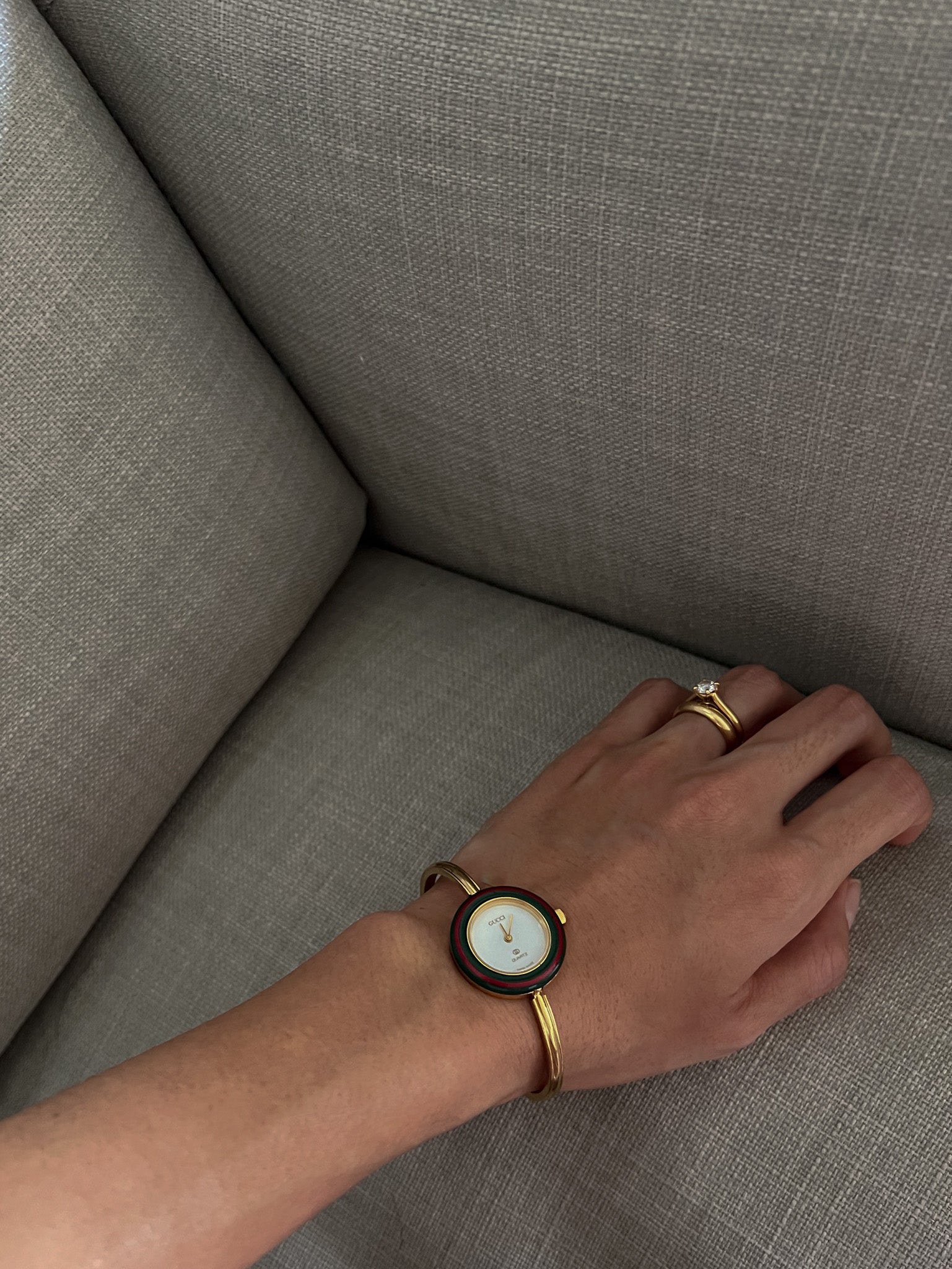 Interchangeable Bezel 11 colors Watch Accessories in Gold 1100-L