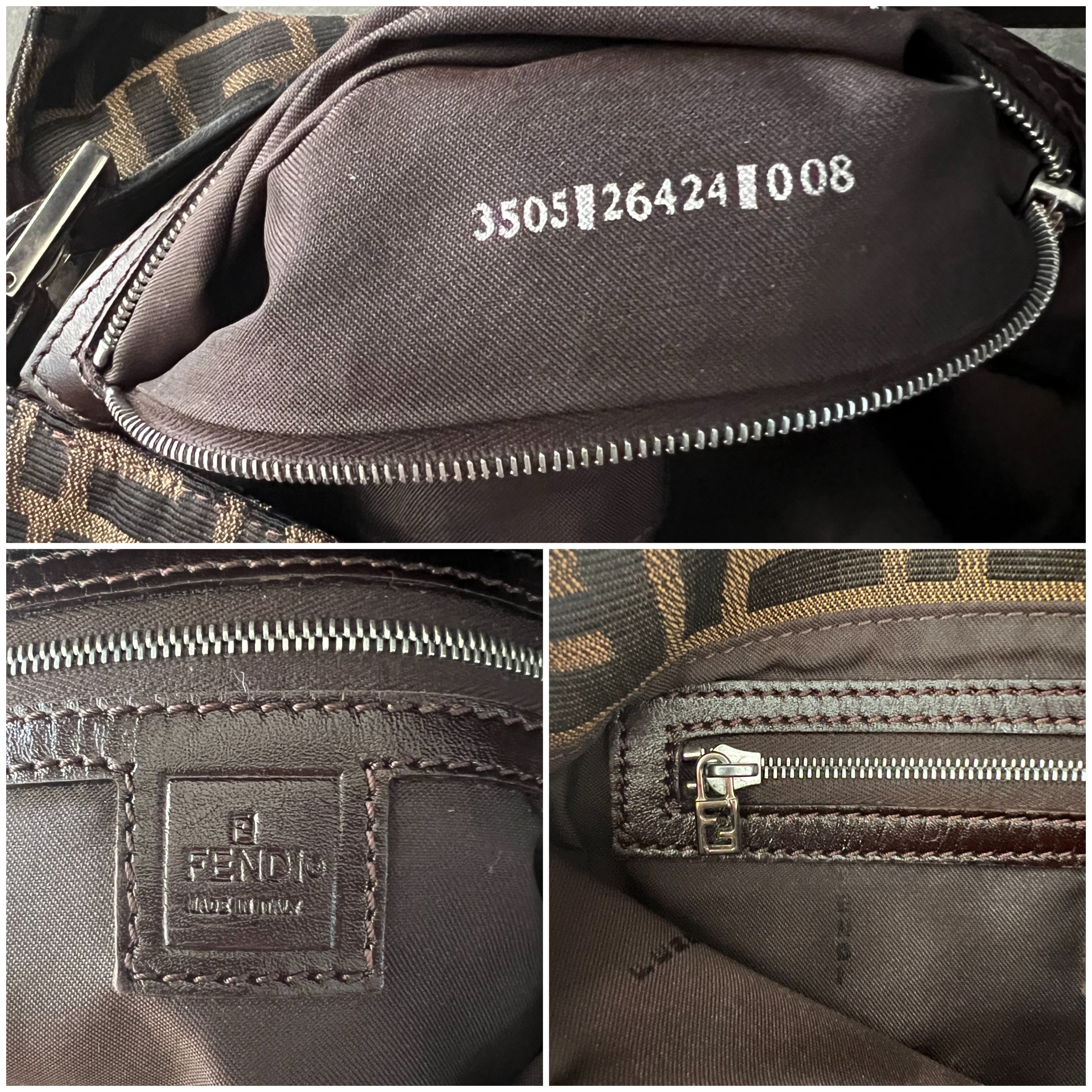 Zucca Monogram Baguette Bag w an original dust bag