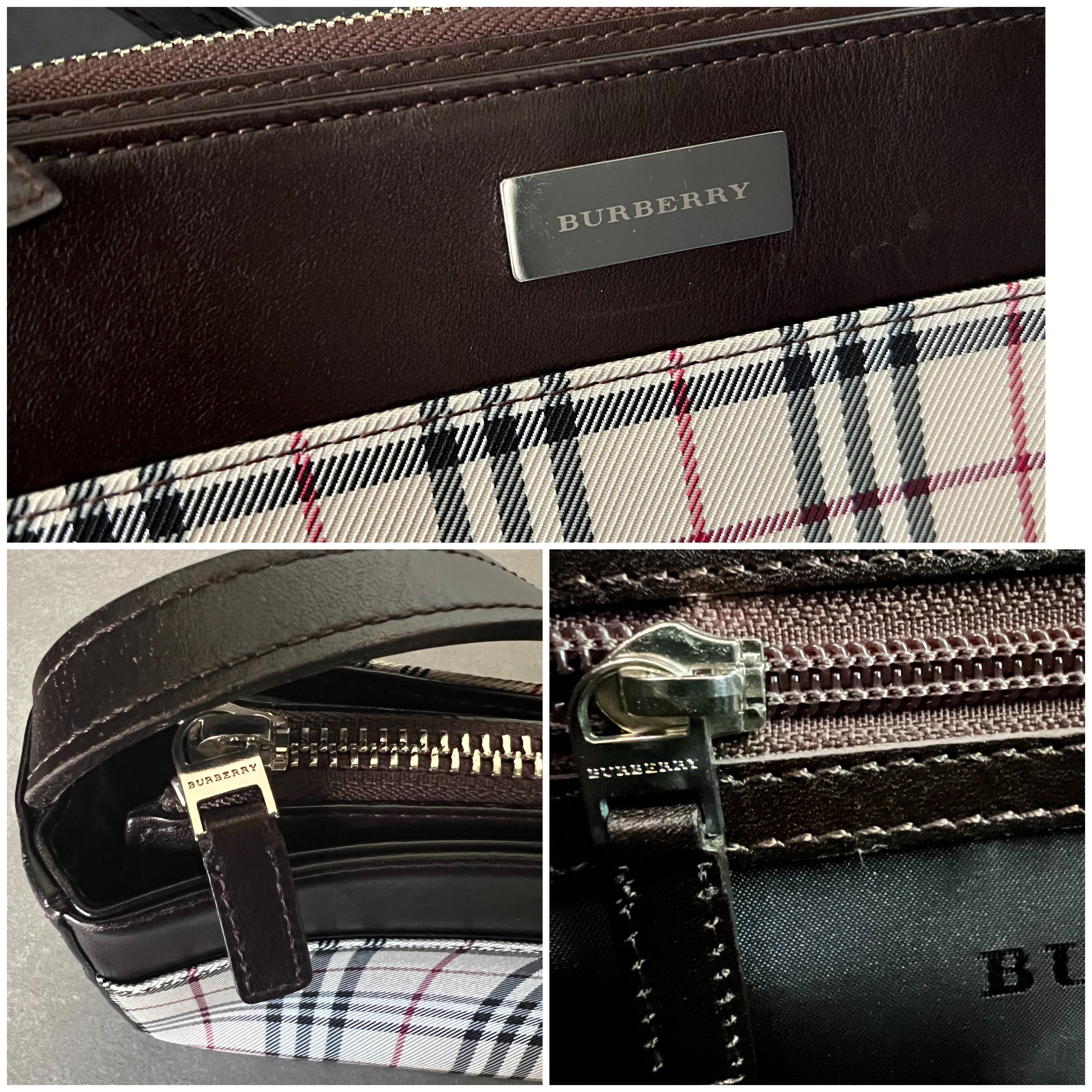 Burberry Nova check handbag