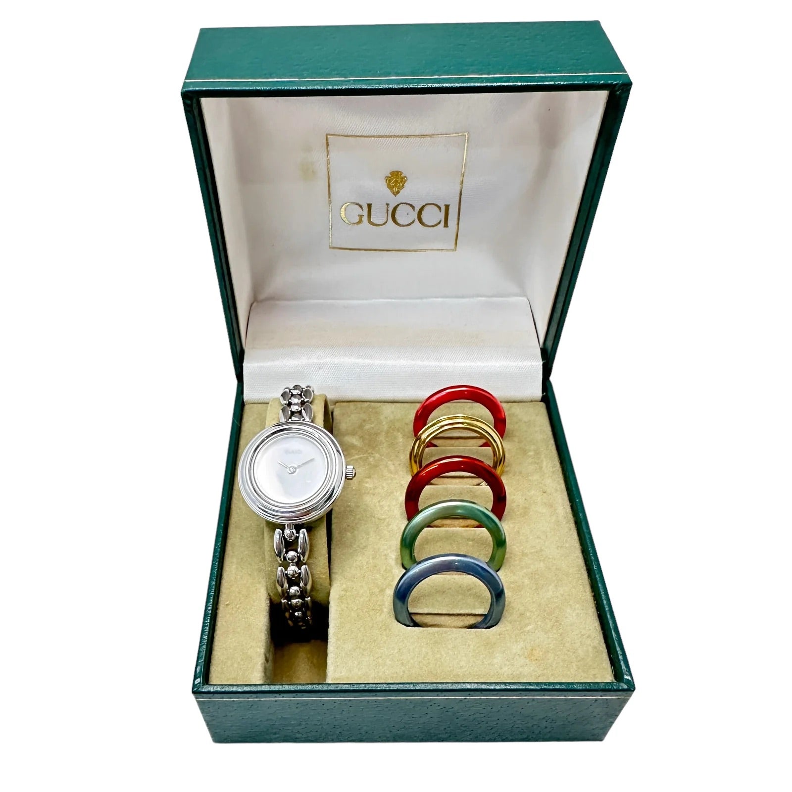 Interchangeable Bezel 5 colors Watch Accessories in Silver
